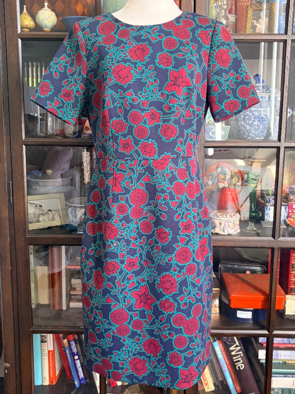 J. Crew Short Sleeve Sheath Dress size 8